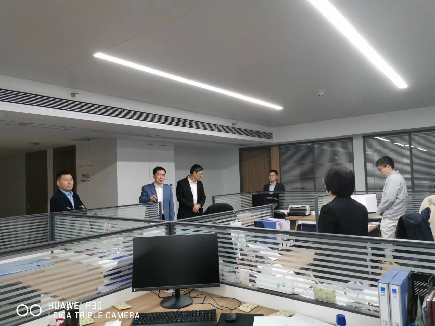 公司對金融產業基地開展全面安全檢查