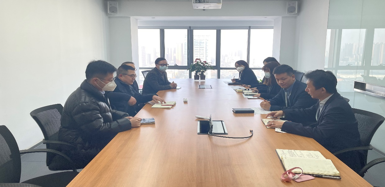 長安財通與陜西金融資產管理股份有限公司、融創西北公司座談交流
